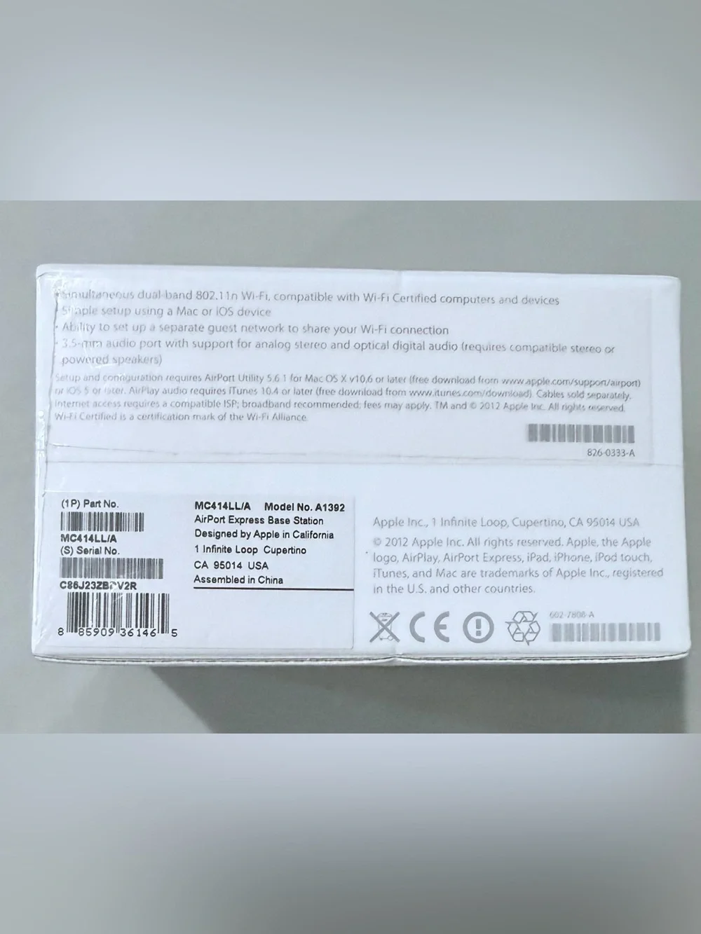 Apple AirPort Express A1392 2nd Gen 802.11n WiFi NEW SEALED